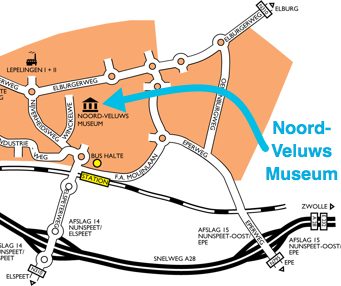 Plattegrond Nunspeet Noord-Veluws Museum