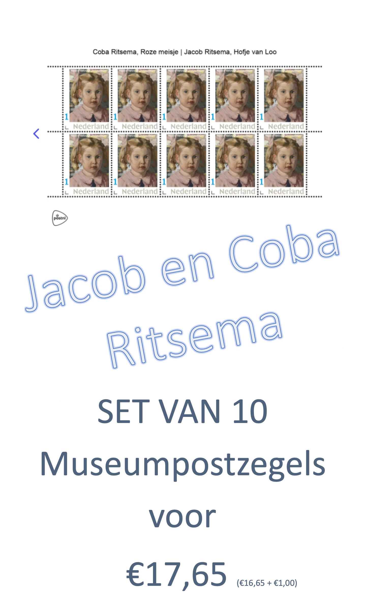 Museumpostzegel 2026 Jacob eb Coba