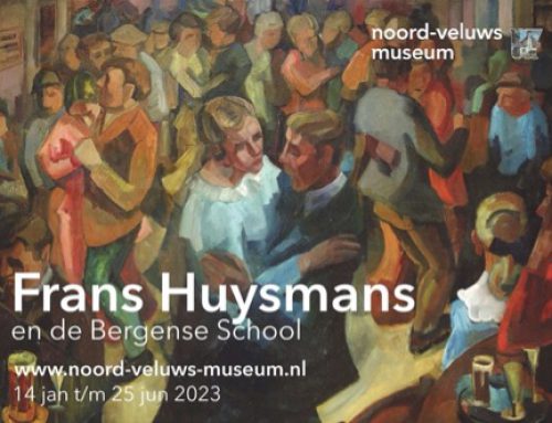 Schilderijenwissel in de tentoonstelling Frans Huysmans en de Bergense school